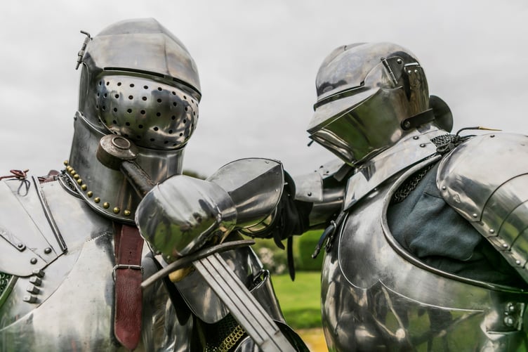 Fighting Knights will be battling it out at Goodrich Castle