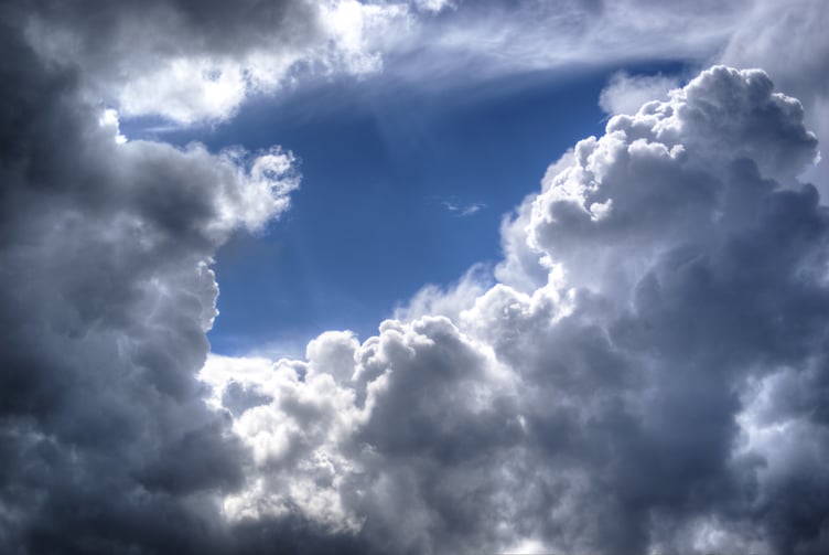 Cloudy weather