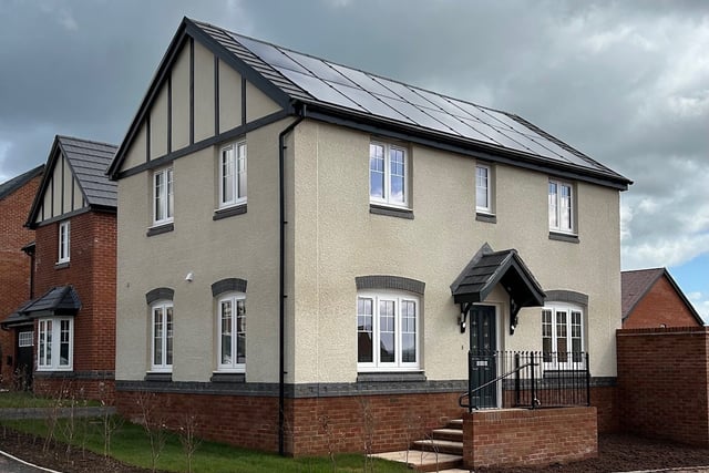 House builder scores top marks for energy efficient new homes