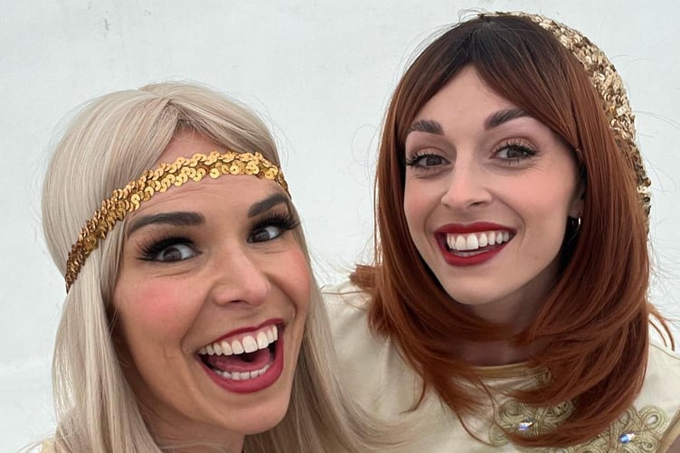 Mania: The Abba tribute are winging in for a show at Monmouth's Blake