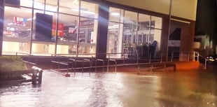 Hairdresser bemoans ‘blocked drains’ as flooding strikes town again