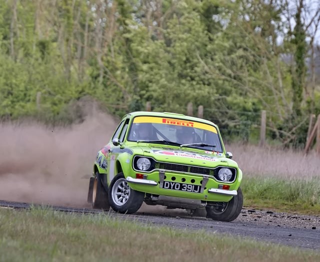 All revved up for the Hills Ford Stages rally