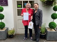 Senior carer celebrates 25 years of service at Ross Court 