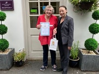 Senior carer celebrates 25 years of service at Ross Court 
