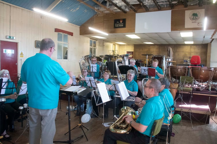 Forest of Dean Brass finished the day with a free public performamce.