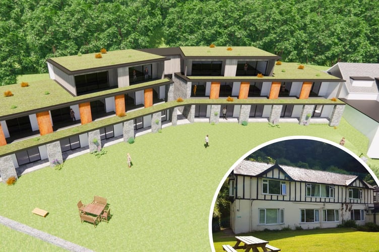GV of proposed new hotel