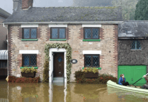 Flood warnings in Gloucestershire: homes at risk