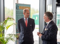 Duke of Edinburgh visits NMITE Centre for Advanced Timber Technology