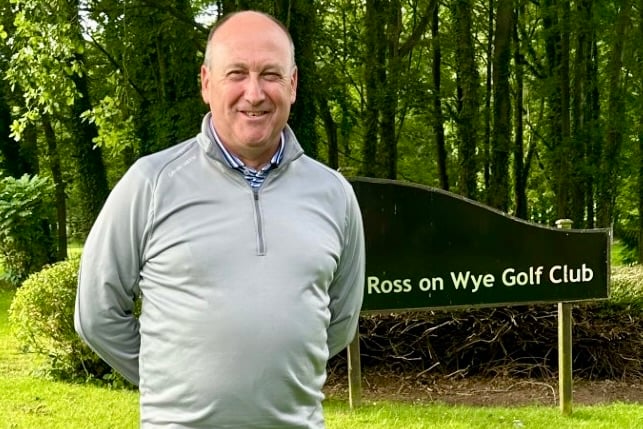 Ross Golf Club's Dave Marshall secured back-to-back Senior titles. Photo: Ross Golf Club
