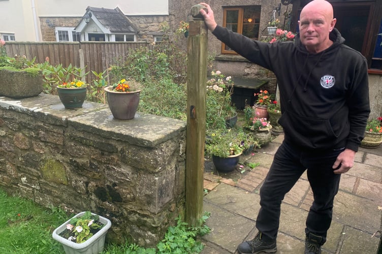 Michael Fletcher at his home in the Forest of Dean