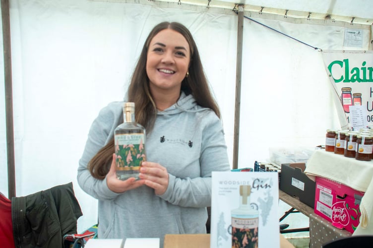 Emma Jackson of Cinderford-based distillery Woodside