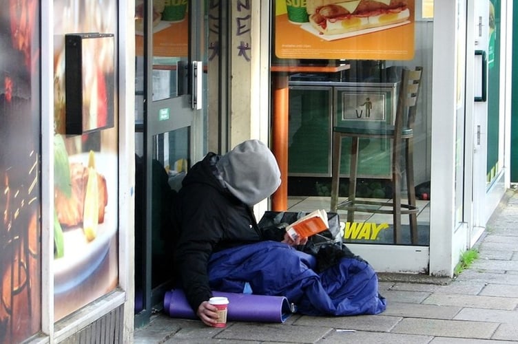 Homeless person