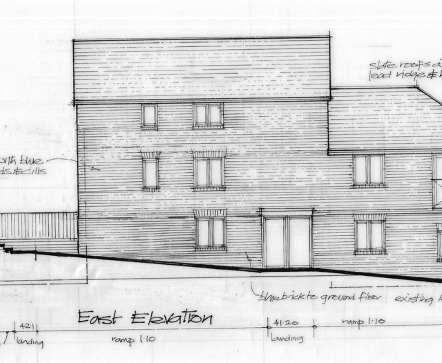 Approval for five one-bed apartments for non-car owning occupants