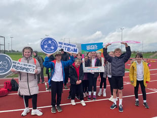 Hundreds of pupils attend county sporting event