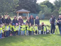 TV crew drops in on Ross Community Garden