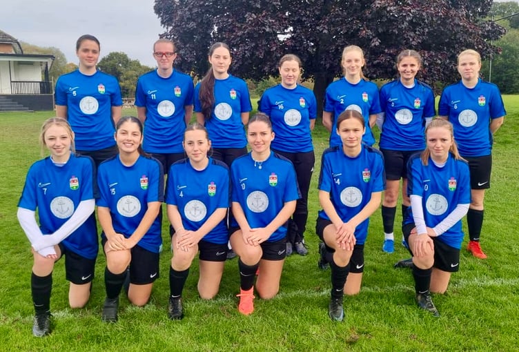 Ross Juniors Women won 5-1 away to Nunnery Wood. Photo: Ross Juniors FC