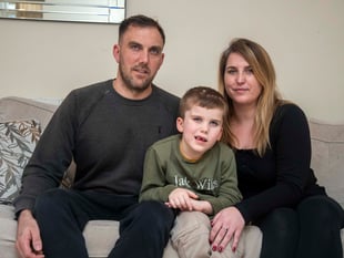 Routine eye test helped save Harry's life