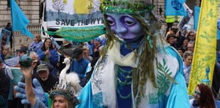 Goddess of the Wye joins mass protest