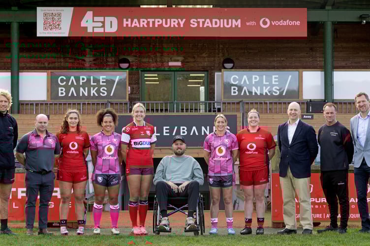 Hartpury University's stadium has a new name.