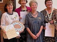 Upton Bishop WI are county champions 