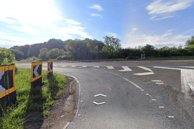 Collision closes slip road near Ross