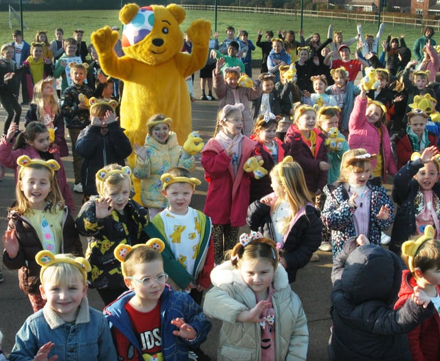 Warm welcome for Pudsey