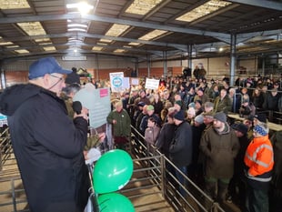 Farmers across Herefordshire converge on Ross

