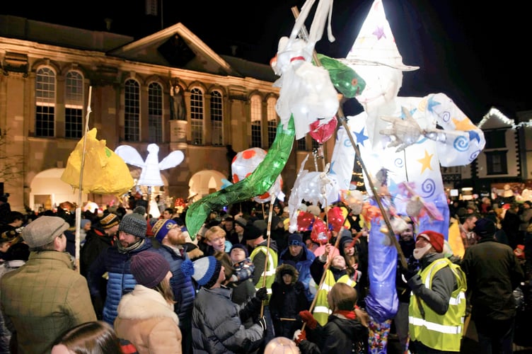 Last year's lantern parade
