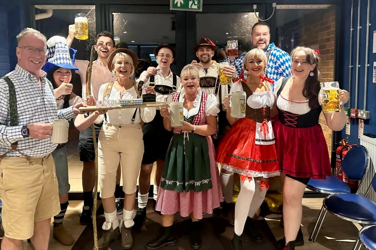 Ross Rowing Club got into the Bavarian spirit for Octoberfest