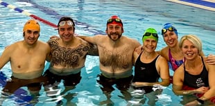 Tri club make big charity splash in the pool