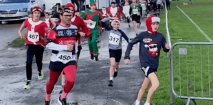 Feast your mince pies... it's the Santa Fun Run!