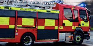 Massive blaze tackled by Hereford fire crews