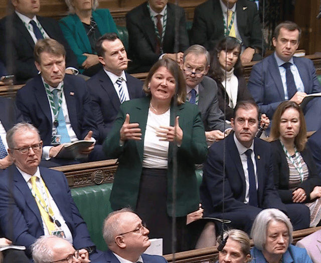 Ellie Chowns hits 100 Parliament votes