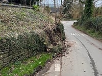 Motorist to pay for damage to church wall