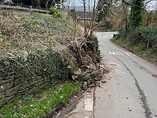 Motorist to pay for damage to church wall