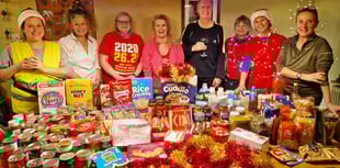 Goodies galore after Christmas Hamper Scamper