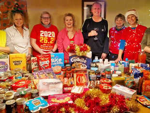 Goodies galore after Christmas Hamper Scamper