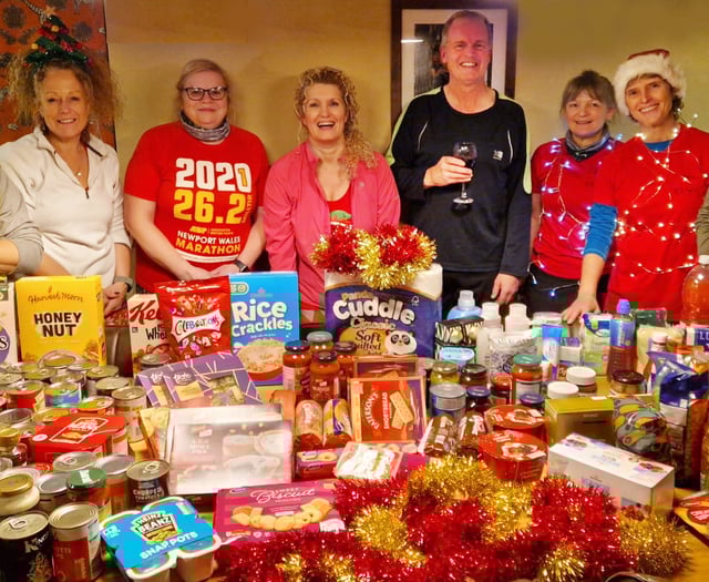 Goodies galore after Christmas Hamper Scamper