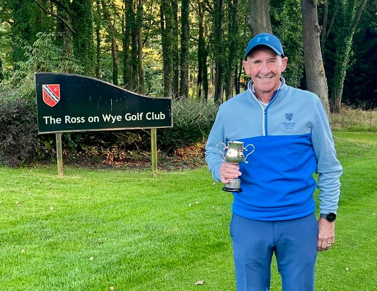 Ross Golf Club's Bill Lawrence won the 16 holes singles stableford