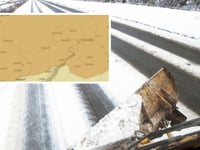 Snow and ice warning upgraded to amber for this weekend