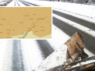 Snow and ice warning upgraded to amber for this weekend