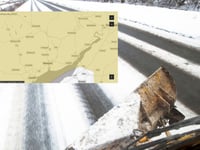 Yellow warning of snow and ice issued for tonight