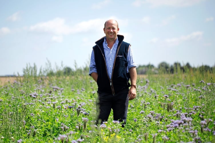 Two Farmers crisp producer Mark Green promotes sustainable farming