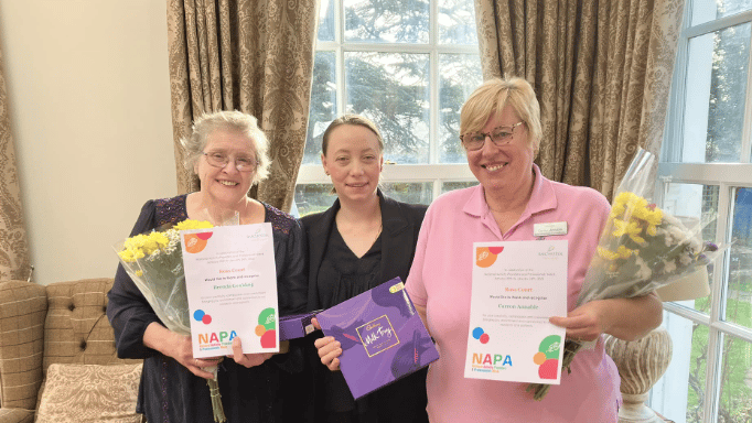 Ross Court celebrates activities team | rossgazette.com