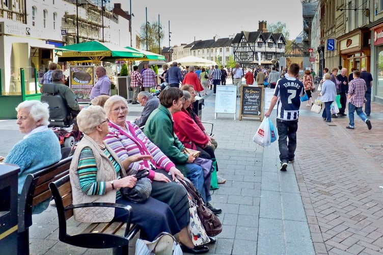 Herefordshire's population is growing, despite it having a bigger share of older people