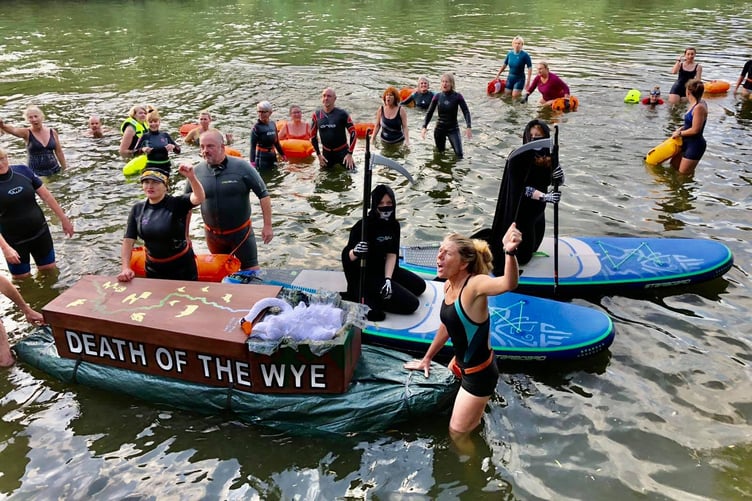 Campaigners and lawyers say industrial poultry farming and sewage spills have polluted the Usk and Wye