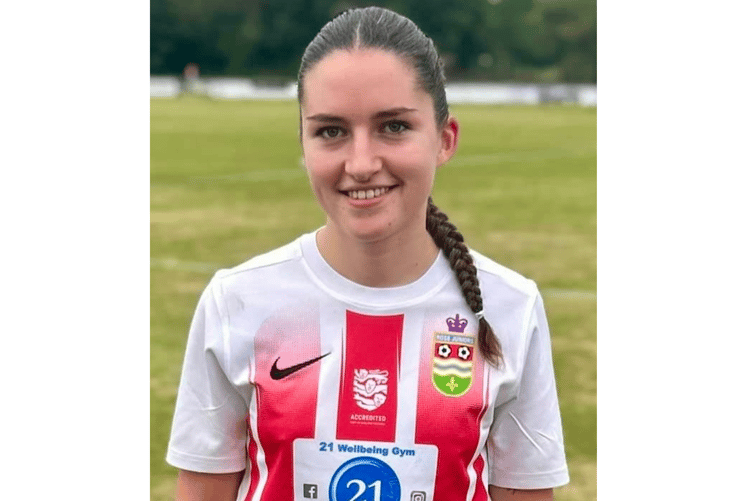 Millie Malsom fired a hat-trick for Ross Juniors Women. Photo: Ross Juniors FC