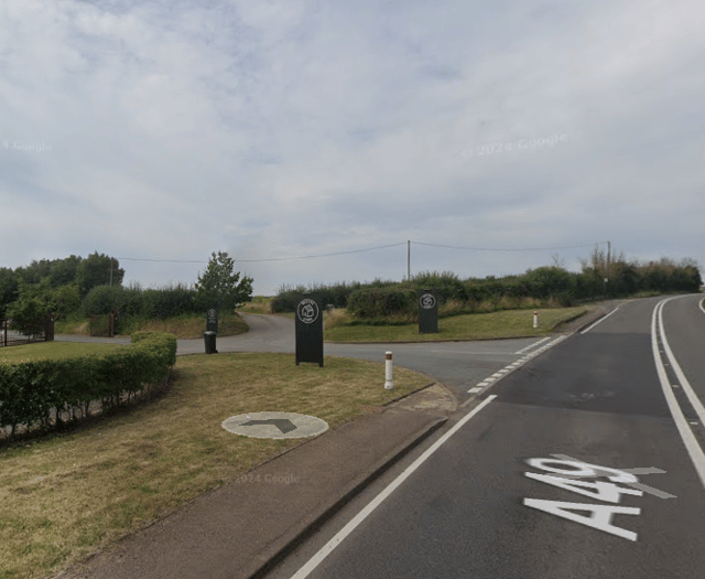 Temporary speed limit for stretch of A49 