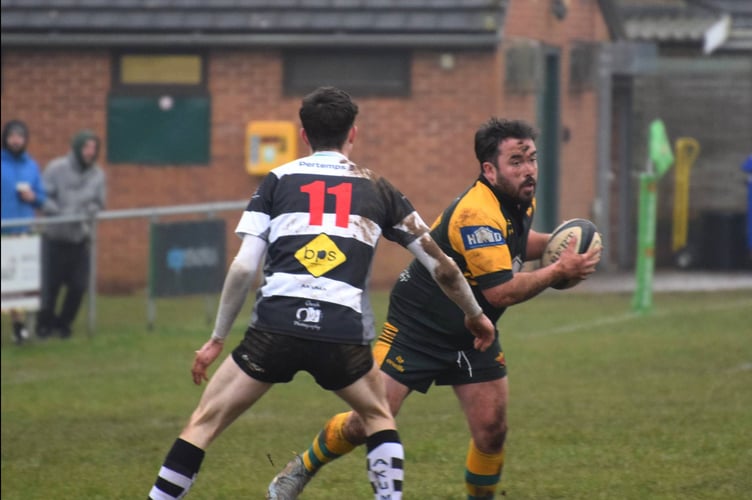 Will Tanner was Newent's man-of-the-match.