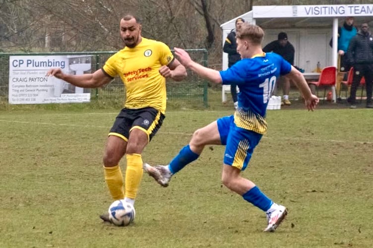 Newent suffered a narrow 2-1 defeat at Bewdley